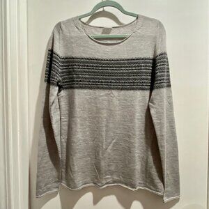 (10) Celtic &CO Wool UK Quiet Luxury Basic Office Minimalist Fine Knit Sweater M